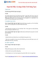 Tải Soạn Văn 6 Bài: Mây và sóng Tập 2 - Chân Trời Sáng Tạo