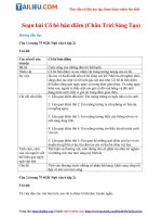 Tải Soạn Văn 6 Bài: Cô bé bán diêm Tập 2 - Chân Trời Sáng Tạo