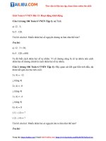 Tải Giải Bài 13: Nhân hai số nguyên cùng dấu Toán VNEN lớp 6