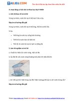 Tải Giải Tự nhiên xã hội VNEN lớp 4 Bài 13: Sự chuyển thể của nước