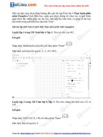 Tải Giải bài tập Toán lớp 6 Thực hành phần mềm Geogebra Cánh Diều