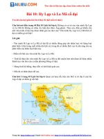 Tải [Kết Nối Tri Thức] Soạn Lịch Sử lớp 6 Bài 10: Hy Lạp và La Mã cổ đại