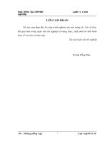 (Luận văn học viện tài chính) tổ chức công tác kế toán tập hợp chi phí sản xuất và tính giá thành sản phẩm tại chi nhánh công ty cổ phần sản xuất và thương mại lạng sơn 