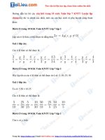 Tải Giải Luyện tập chung trang 10 Toán lớp 7 Kết nối tri thức