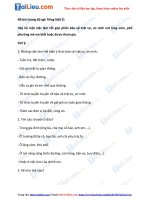 Tải Kể chuyện Tuần 24: Kể chuyện được chứng kiến hoặc tham gia lớp 5