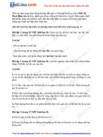 Tải Giải vở bài tập Sinh học lớp 8 Bài 10: Hoạt động của cơ