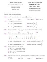 de tham khao giua hoc ky 1 toan 7 nam 2022 2023 truong thcs tran van on tp hcm 
