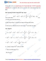 Tải Giải Luyện tập chung trang 34, 35 Toán lớp 7 Kết nối tri thức