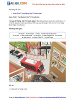 Tải Giải Tiếng Anh 7 Unit 1 Vocabulary trang 10, 11 - Friends plus Chân trời sáng tạo