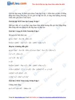 Tải Giải toán lớp 8 trang 16 SGK tập 1: Những Hằng đẳng thức đáng nhớ