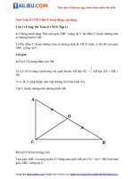 Tải Giải Toán lớp 8 VNEN Bài 9: Luyện tập (Đầy đủ)