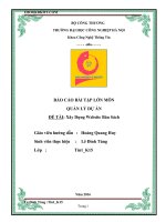 BÁO cáo bài tập lớn môn QUẢN lý dự án đề tài xây dựng website bán sách 