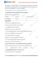 Tải Soạn Unit 2 lớp 7 Looking back SGK trang 24 sách mới