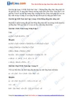 Tải Giải toán lớp 8 trang 14 SGK tập 1: Những hằng đẳng thức đáng nhớ