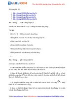 Tải Giải bài tập Tin học 7 Bài 1: Chương trình bảng tính là gì (Đầy đủ nhất)