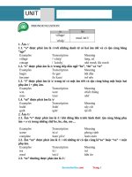  tieng anh 6 GLOBAL SUCCESS unit 4 