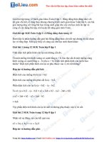 Tải Giải toán lớp 8 trang 12 SGK tập 1: Hằng đẳng thức đáng nhớ