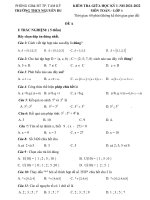 de giua hoc ky 1 toan 6 nam 2021 2022 truong thcs nguyen du quang nam 