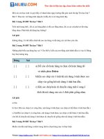 Tải Giải SBT Tin học 7 Bài 5: Thao tác với bảng tính (Quyển 2) đầy đủ nhất