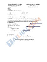 Tải Đề kiểm tra giữa kì 1 Toán 7 năm 2021 - 2022 (có đáp án) THCS Nguyễn Du - Hà Nội