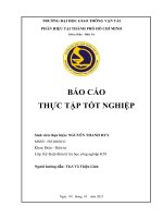 BÁOCÁOTHỰCTẬPTỐTNGHIỆP công ty TNHH savills việt nam 