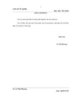 (Luận văn học viện tài chính) hoàn thiện quy trình kiểm toán khoản mục tiền lương và các khoản trích theo lương trong kiểm toán báo cáo tài chính tại công ty TNHH kiểm toán immanuel   