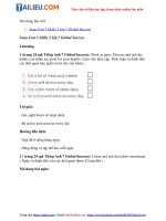 Tải Giải Tiếng Anh 7 Unit 2 Skills 2 trang 24, 25 Global Success Kết nối tri thức