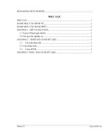 Đồ án môn học hệ cơ sở dữ liệu sàn giao dịch TMĐT ZALORA 