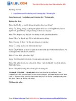 Tải Giải Tiếng Anh 7 Starter unit Vocabulary and Listening trang 8 - Friends plus Chân trời sáng tạo