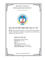 Đề tài Quan điểm biện chứng duy vật về mối quan hệ biện chứng giữa bản chất và hiện tượng và ý nghĩa của việc nghiên cứu quan điểm đó trong nghiên cứu, học tập của sinh viên