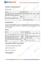 Tải Giải toán lớp 4 trang 20 SGK tập 1: Viết số tự nhiên trong hệ thập phân