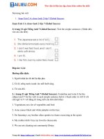 Tải Giải Tiếng Anh 7 Unit 2 A closer look 2 trang 21, 22 Global Success Kết nối tri thức