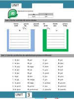  tieng anh 6 GLOBAL SUCCESS unit 3 