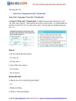 Tải Giải Tiếng Anh 7 Unit 1 Language Focus trang 15 - Friends plus Chân trời sáng tạo