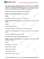 Tải Giải vở bài tập Sinh học lớp 8 Bài 37: Thực hành: Tiêu chuẩn một khẩu phần cho trước