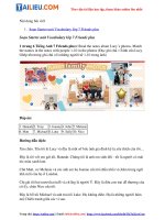 Tải Giải Tiếng Anh 7 Starter unit Vocabulary trang 6 - Friends plus Chân trời sáng tạo