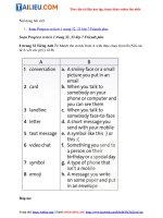 Tải Giải Tiếng Anh 7 Progress review 1 trang 32, 33 - Friends plus Chân trời sáng tạo