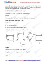Tải Giải Toán hình học lớp 8 trang 72, 73, 74, 75 SGK tập 1: Hình thang cân