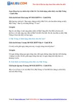 Tải Giải Khoa học tự nhiên 6 Bài 34: Các hình dạng nhìn thấy của Mặt Trăng - Cánh Diều