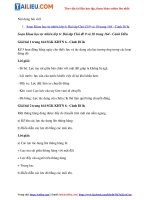 Tải Giải Khoa học tự nhiên 6: Bài tập Chủ đề 9 và 10 trang 164 - Cánh Diều