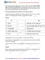 Tải Giải vở bài tập Công Nghệ 8 Bài 24: Khái niệm về chi tiết máy và lắp ghép