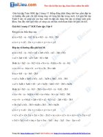 Tải Giải toán lớp 8 trang 17 SGK tập 1 bài 1, 2, 3, 4, 5 chính xác nhất