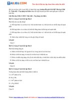 Tải Giải SBT Hóa 8 Bài 31: Tính chất - Ứng dụng của hiđro