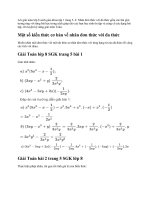 Tải Giải toán lớp 8 trang 5, 6 SGK tập 1: Nhân đơn thức với đa thức