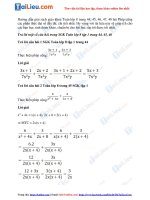 Tải Giải toán lớp 8 trang 44, 45, 46, 47, 48 SGK tập 1 đầy đủ nhất