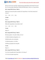 Tải Giải SBT Tin học 7 Bài 10: Luyện gõ phím nhanh bằng TYPING MASTER (Quyển 2) đầy đủ nhất