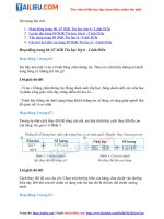 Tải Giải Tin học lớp 6 Bài 4: Trình bày thông tin ở dạng bảng - Cánh Diều