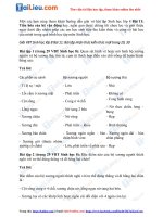 Tải Giải vở bài tập Sinh học lớp 8 Bài 11: Tiến hóa của hệ vận động