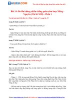 Tải Giải Lịch sử lớp 7 Bài 14: Ba lần kháng chiến chống quân xâm lược Mông - Nguyên (Thế kỉ XIII) -...