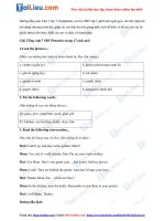 Tải Giải sách bài tập Tiếng Anh lớp 7 Unit 3: Community service mới